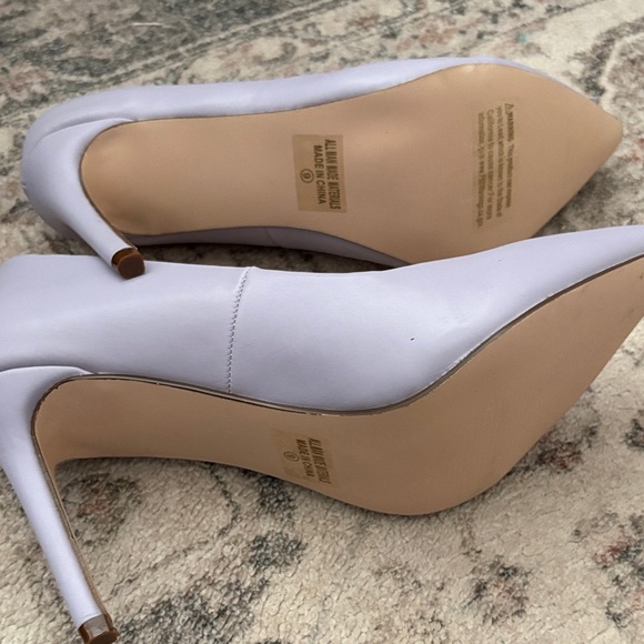 Chase + Chloe Women's Light Purple Heels - Picture 4 of 4